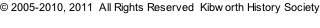 © 2005-2010, 2011  All Rights Reserved  Kibworth History Society